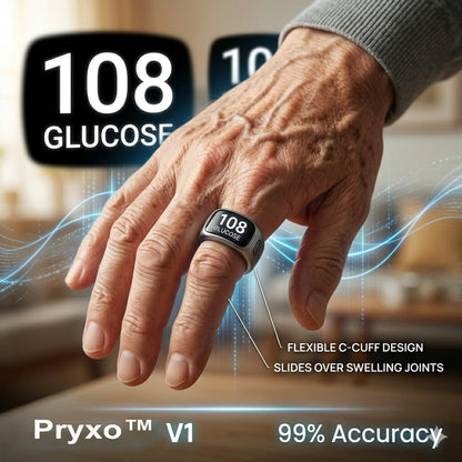 🎉 75% OFF Limited Release🔥Pryxo™ G1 Non-Invasive Smart Ring