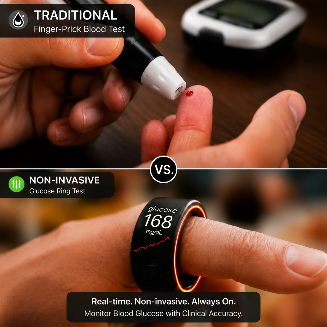 🎉 75% OFF Limited Release🔥Pryxo™ G1 Non-Invasive Smart Ring