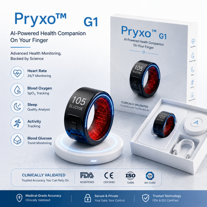 🎉 75% OFF Limited Release🔥Pryxo™ G1 Non-Invasive Smart Ring